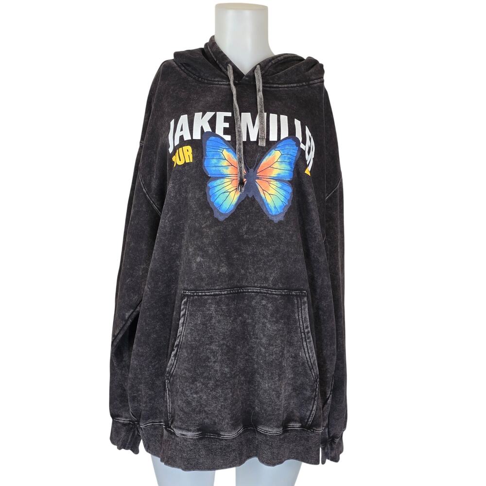 The Thread Shop Jake Miller Band Concert Tour 2021 Unisex Hooded Sweatshirt 2X